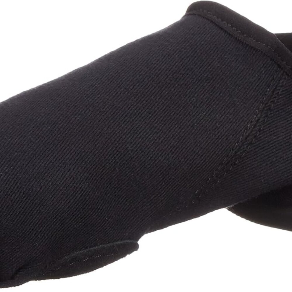 Women's Canvas Jazz Shoes Slip-On Low Profile Dance Sneakers Size 8.5 Black
